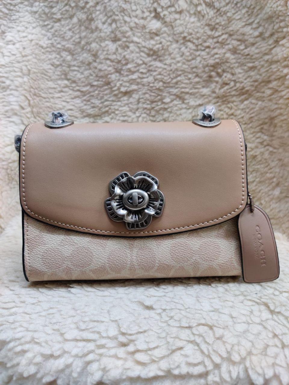 Coach Floral Crossbody Bag view 4