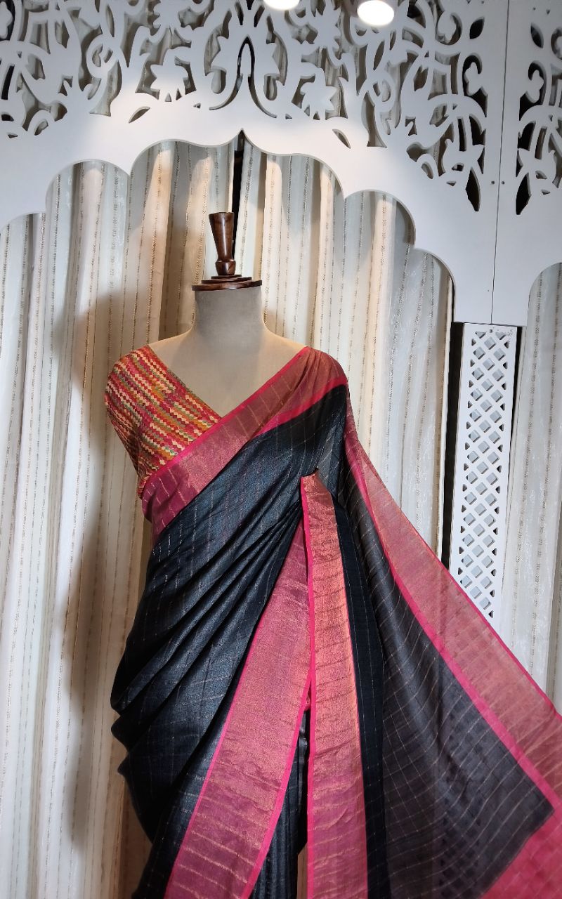 Designer Silk Saree 1 view 6