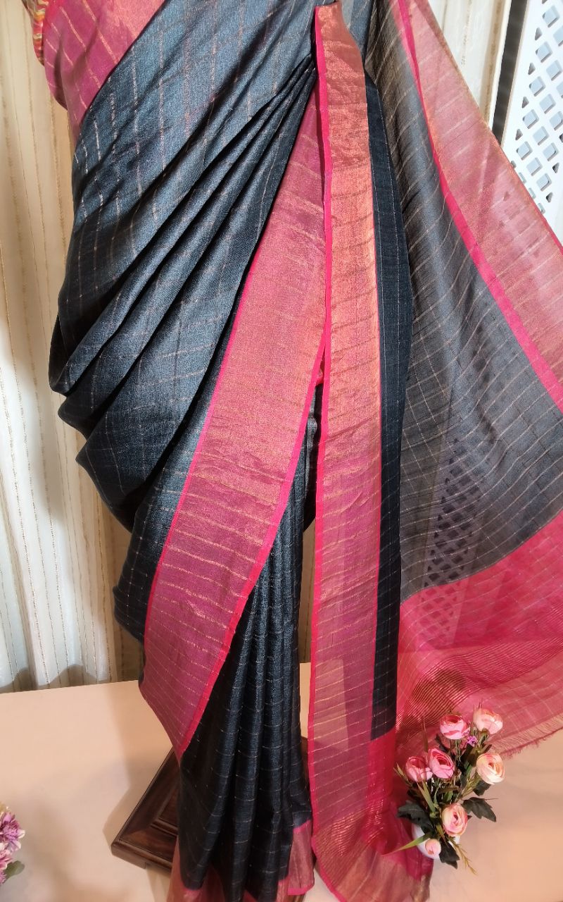 Designer Silk Saree 1 view 7