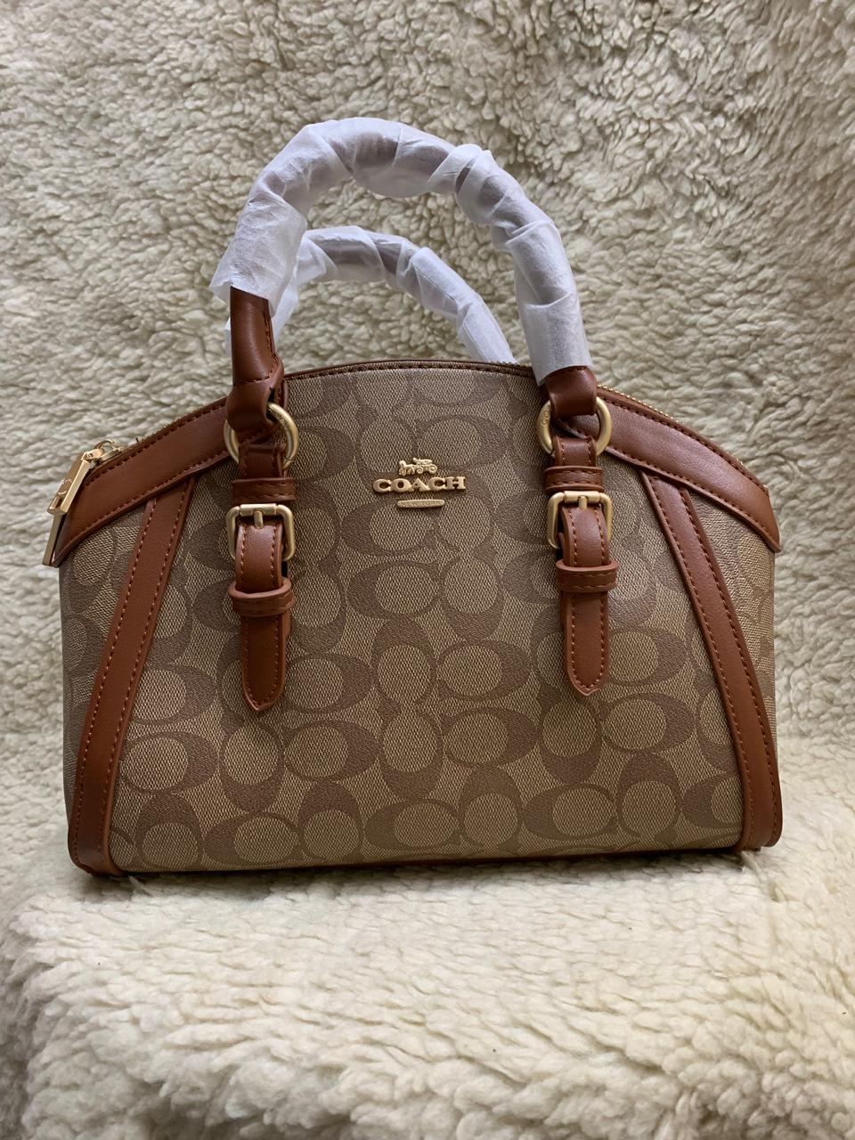 Coach Signature Satchel view 3