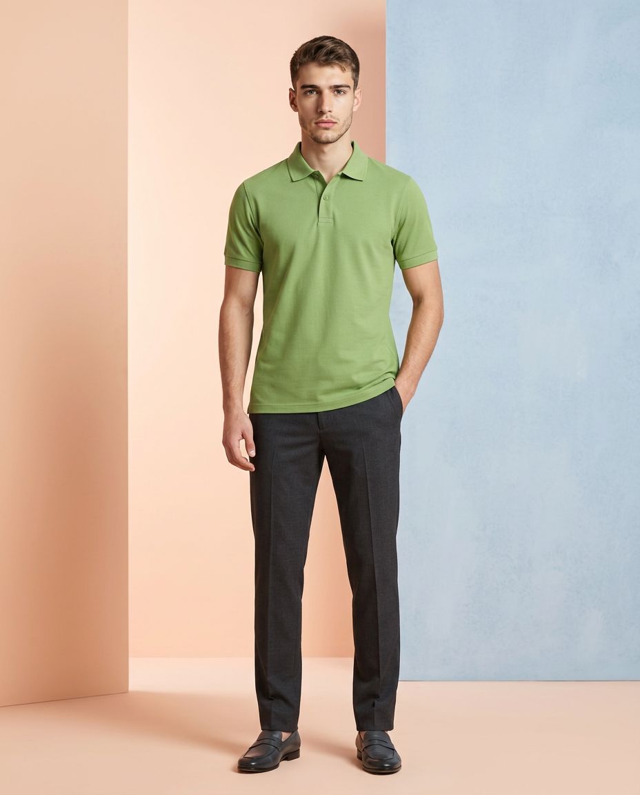 Generic Polo T-Shirt view 3