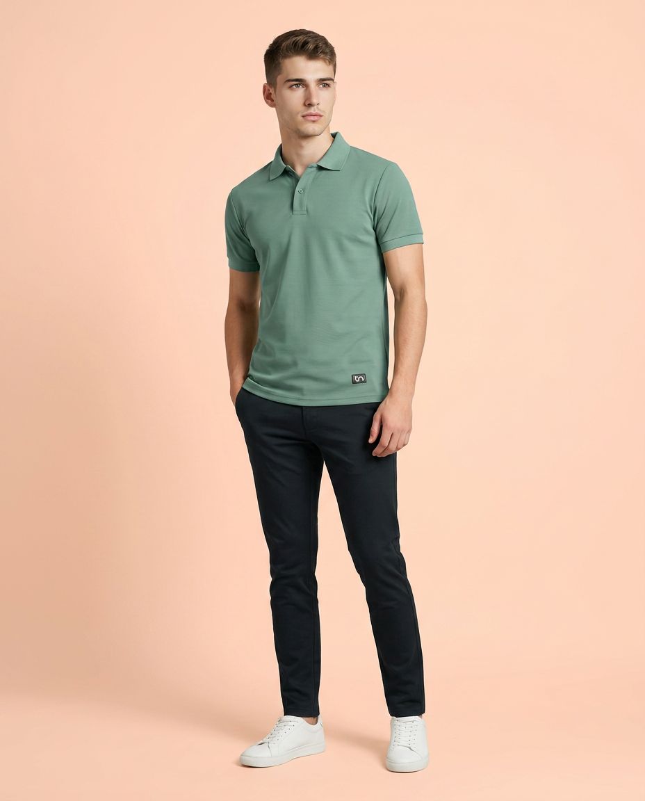 Generic Polo T-Shirt view 6