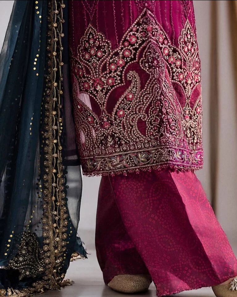 Ronak E mehal Semi Stitched Chiffon  D2 / HC002086 view 4