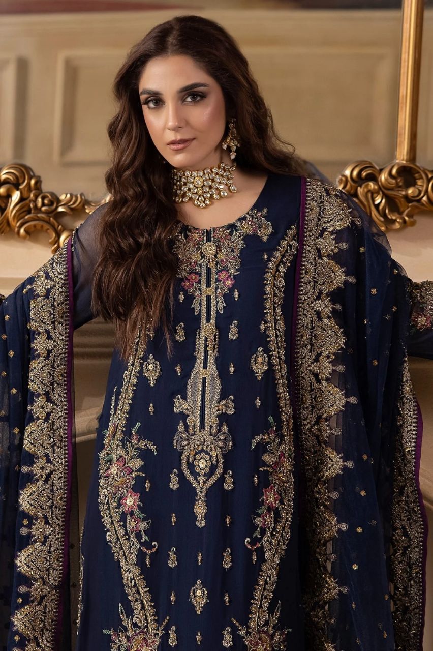 Charizma Dastan-E-Jashan Premium Chiffon Formals – DJW4-01 / HC001536 view 2