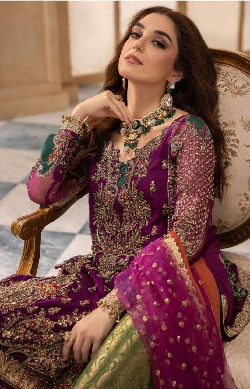 Charizma Dastan-E-Jashan Premium Chiffon Formals – DJW4-08 / HC001536 view 3
