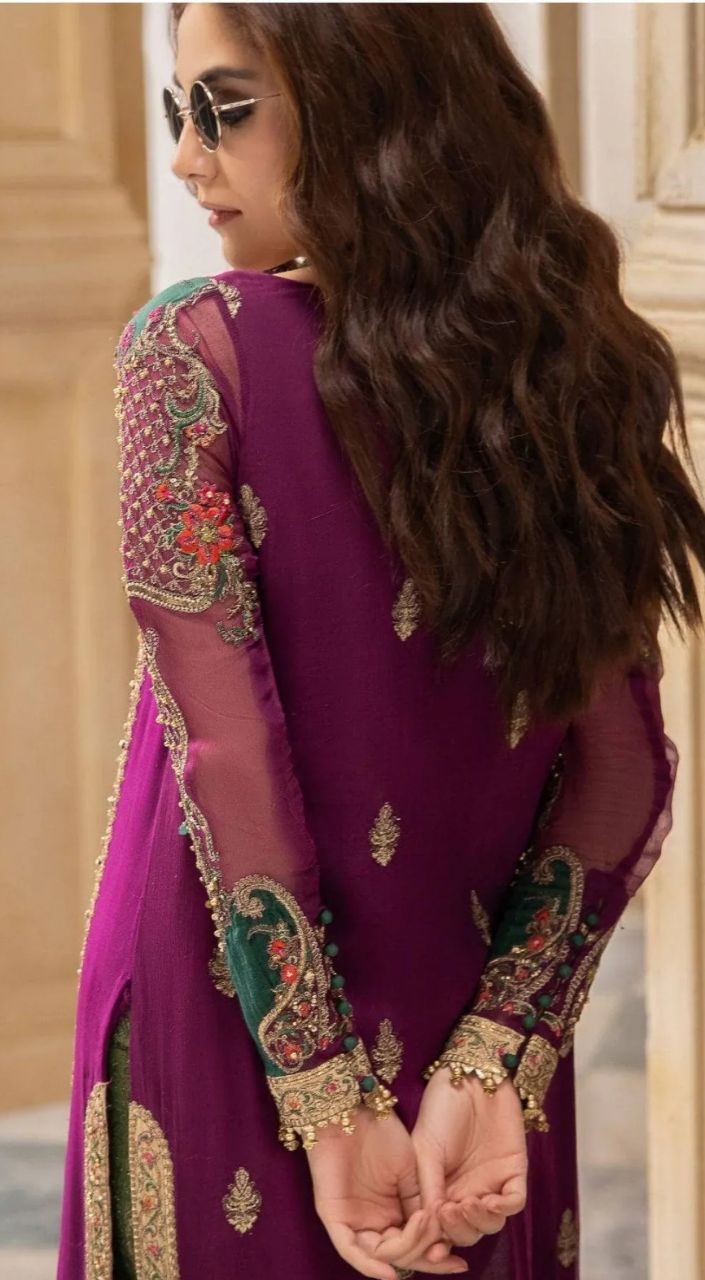 Charizma Dastan-E-Jashan Premium Chiffon Formals – DJW4-08 / HC001536 view 6
