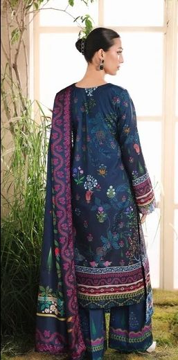 Silah Silk Edit Unstitch Ladies Suit 02 / DF0032 view 4