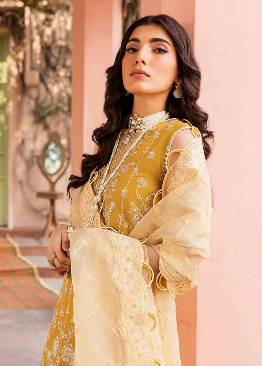 Farasha Bahaar  Lawn Collection – Chambeli / SD0087 view 2