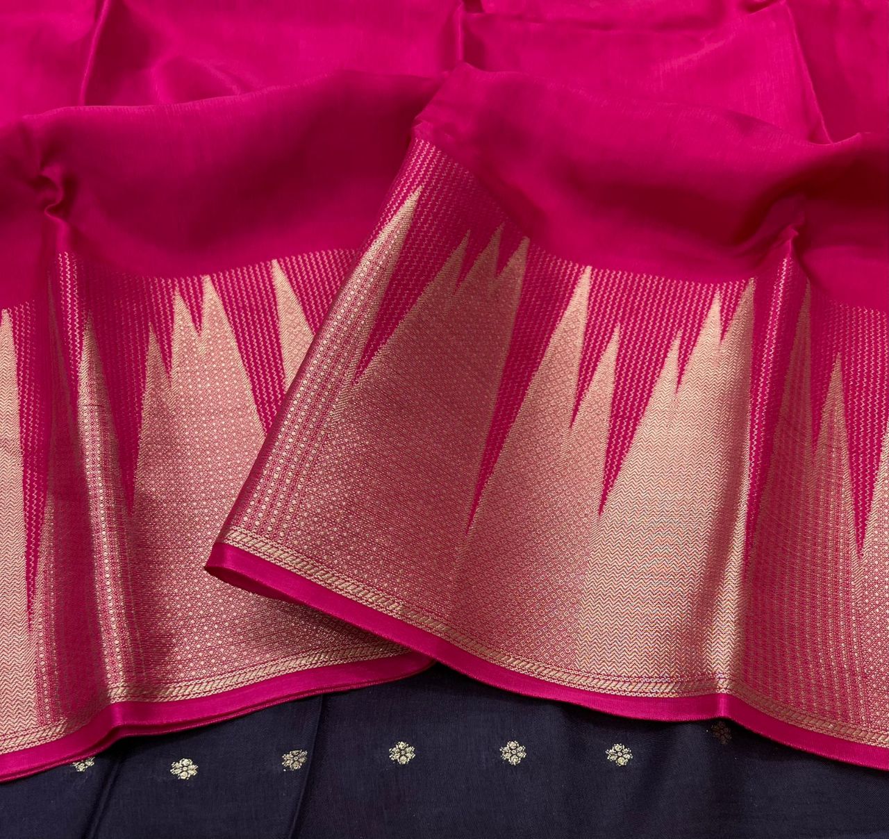 Traditional Pink Saree