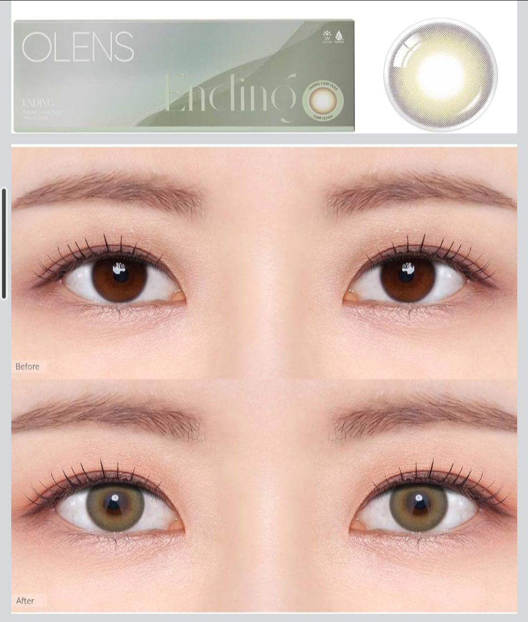 OLENS Cosmetic Lenses Daily Disposable view 3