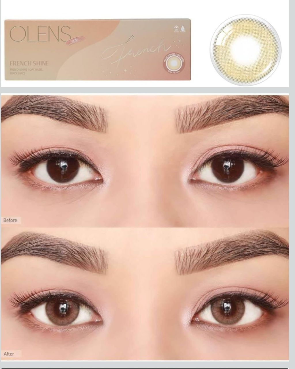 OLENS Cosmetic Lenses Daily Disposable view 5