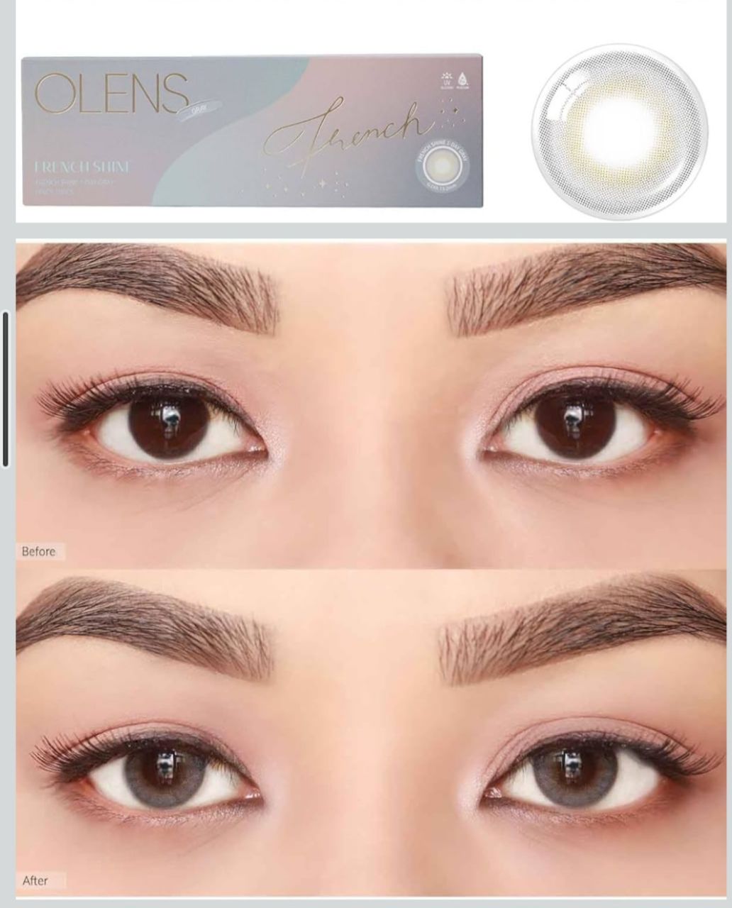 OLENS Cosmetic Lenses Daily Disposable view 4
