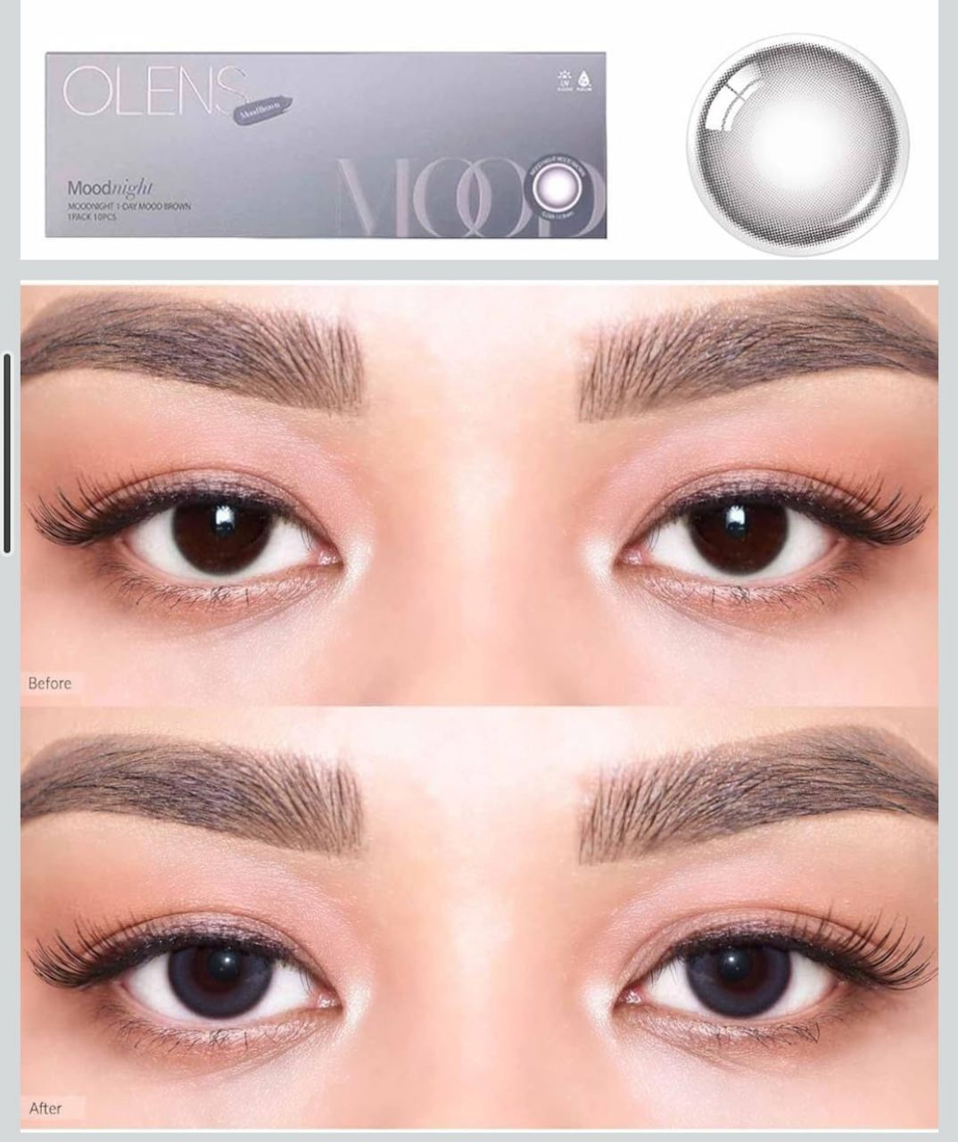 OLENS Cosmetic Lenses Daily Disposable view 7