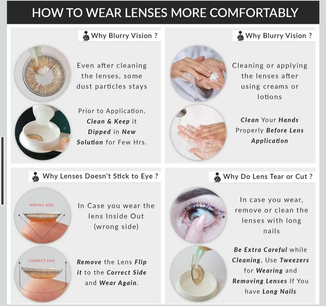 OLENS Cosmetic Lenses Daily Disposable view 9