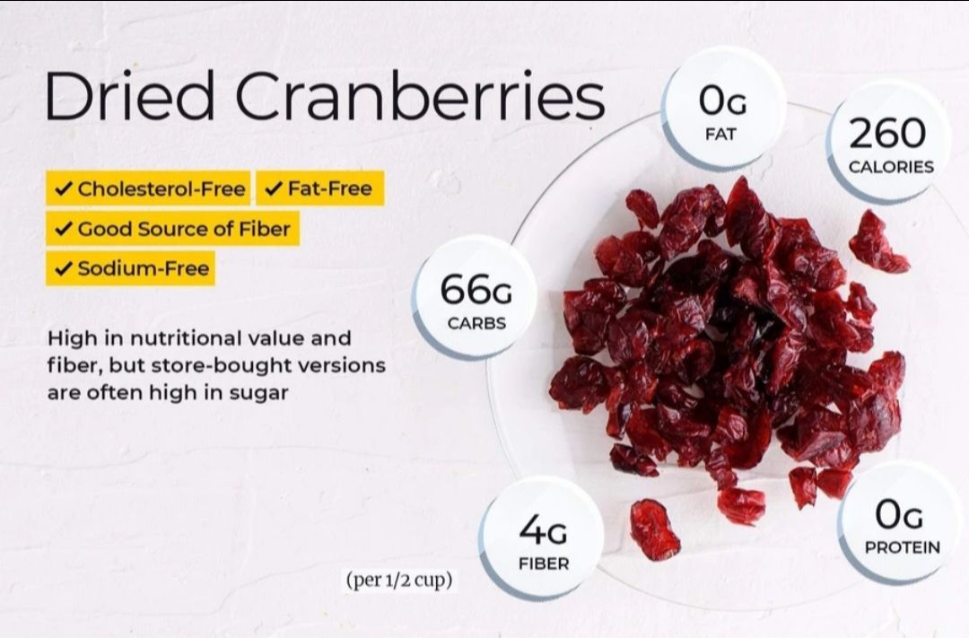 Dried Cranberries view 2