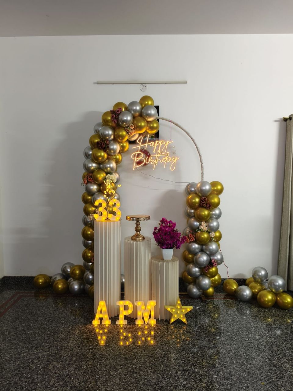 Heart Balloon Decoration view 10