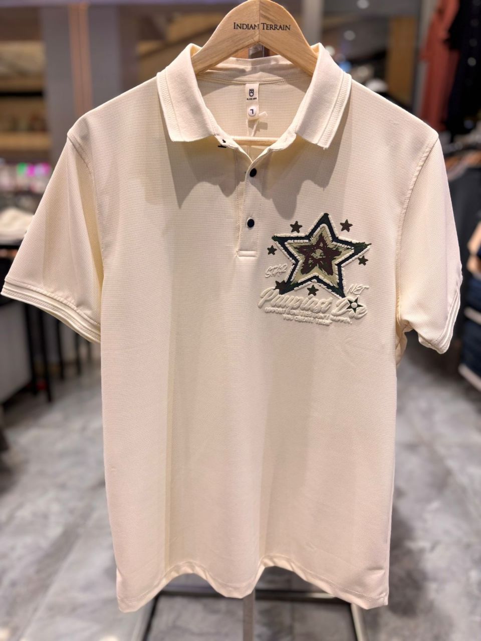 Style-2010-Star Embroidered Polo Shirt view 4