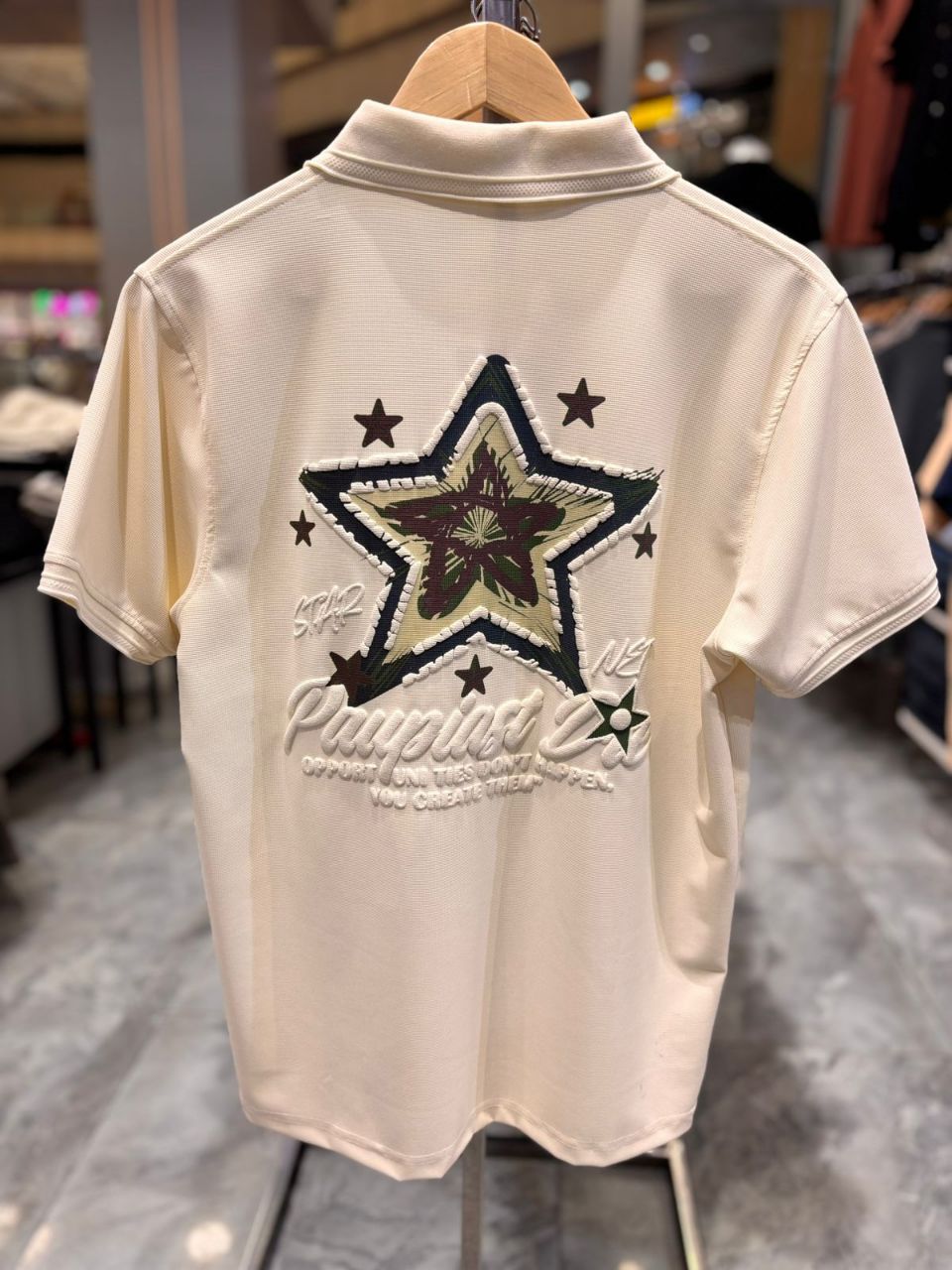 Style-2010-Star Embroidered Polo Shirt view 5