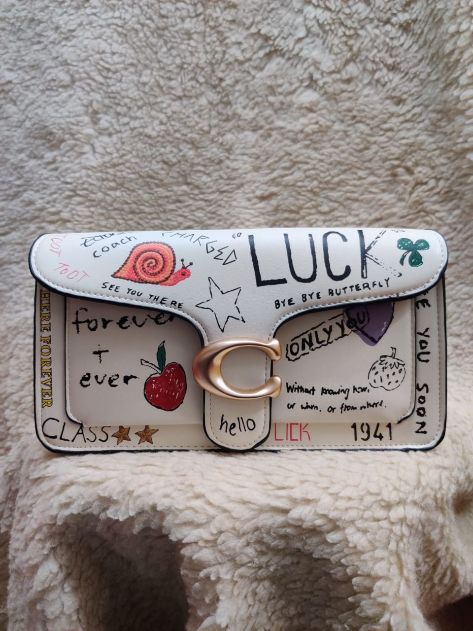 Coach Luck Clutch view 2