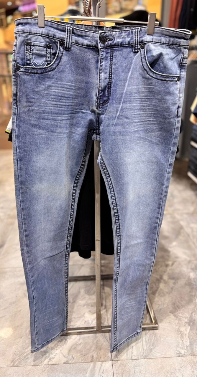 Style-TS02-Light Blue Denim Slim fit view 4