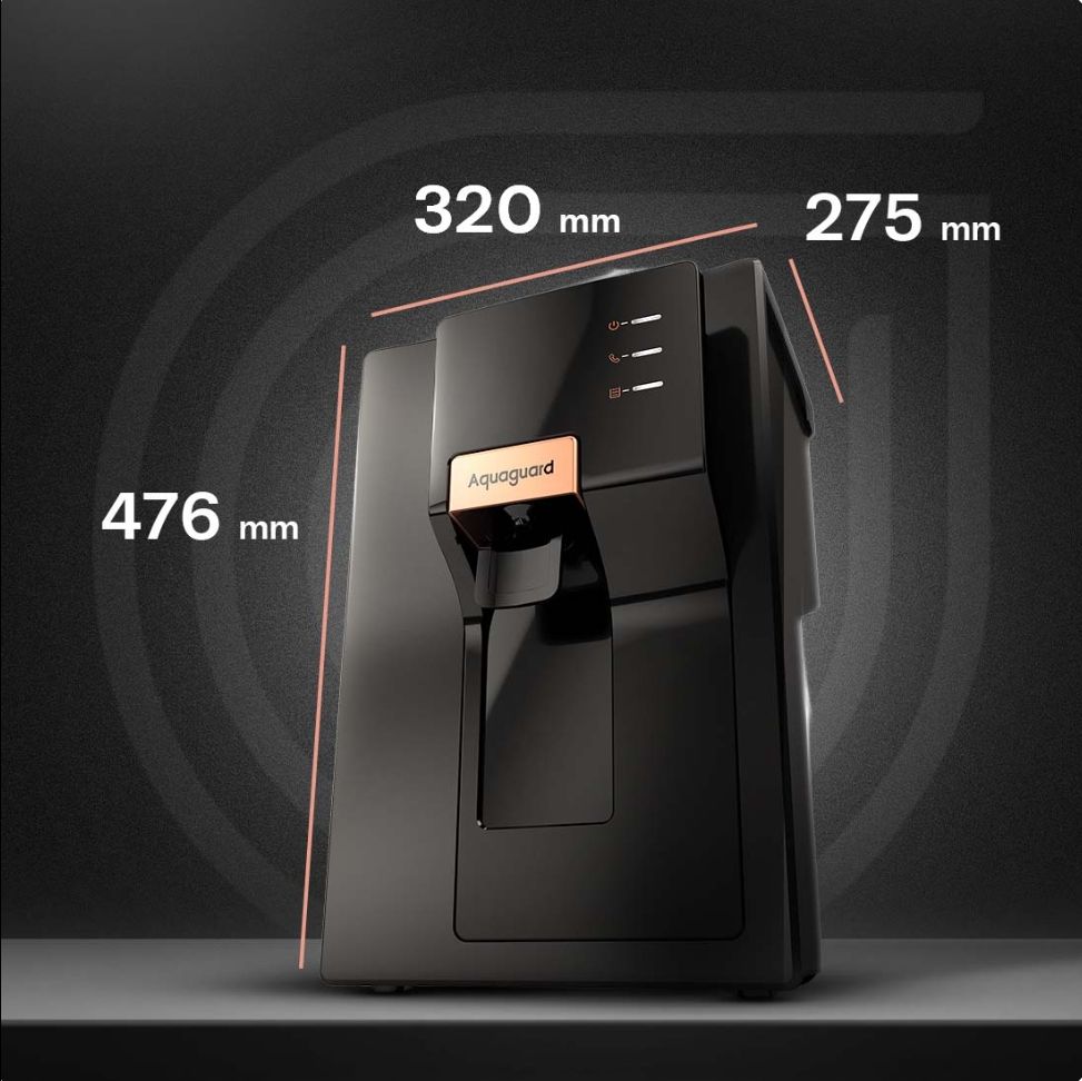 Aquaguard Aspire Nova Ro + UV Copper + Alkaline SS 2x view 5