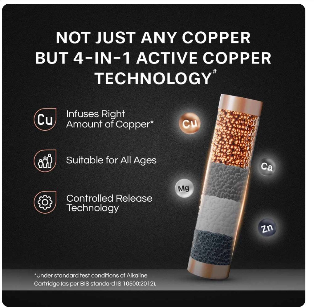 Aquaguard Aspire Nova Ro + UV Copper + Alkaline SS 2x view 6