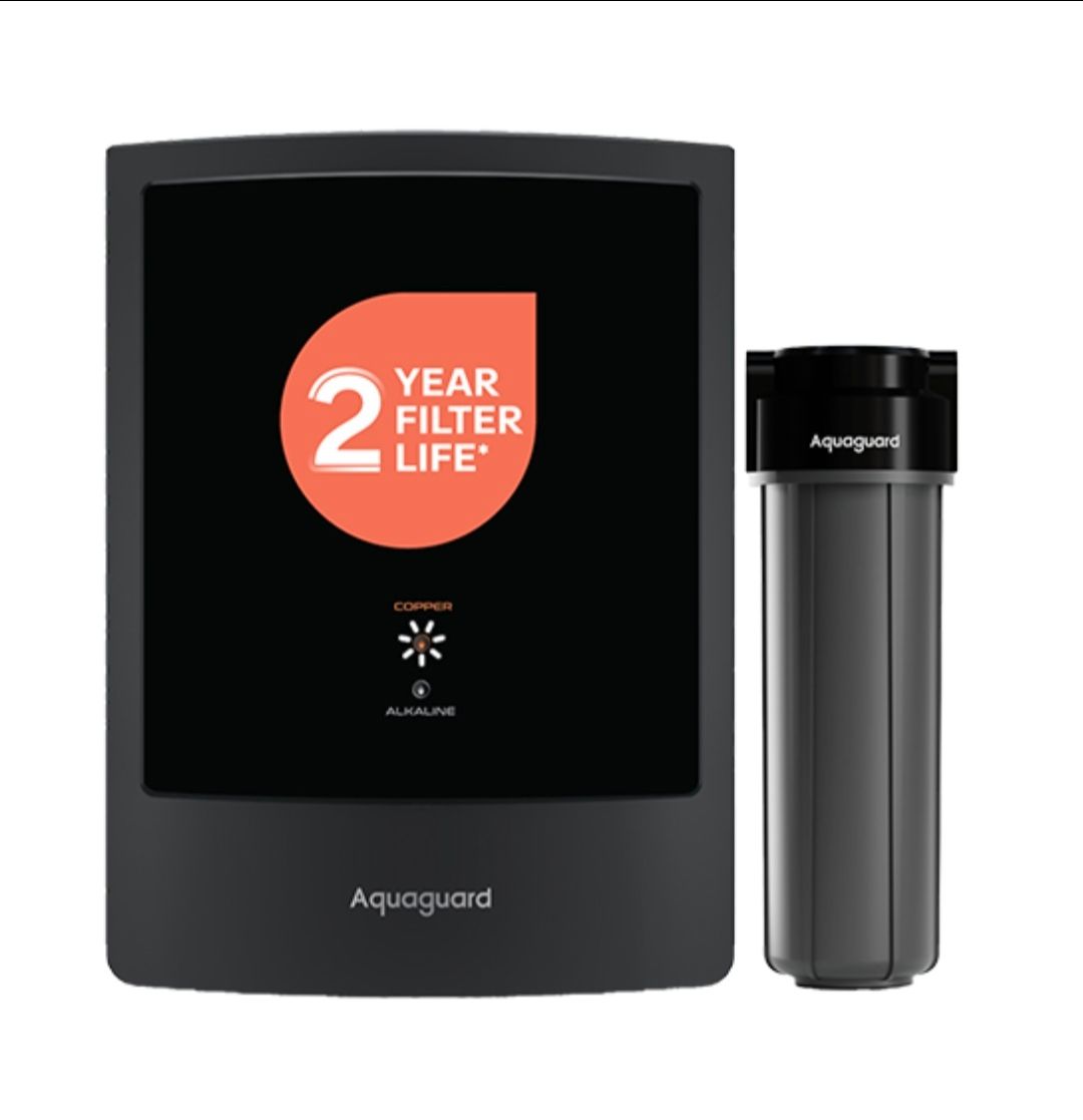 Aquaguard Enrich Crest UV Duo 2X Water Purifier | 2 Year Filter Life | With Mega Sediment Filter