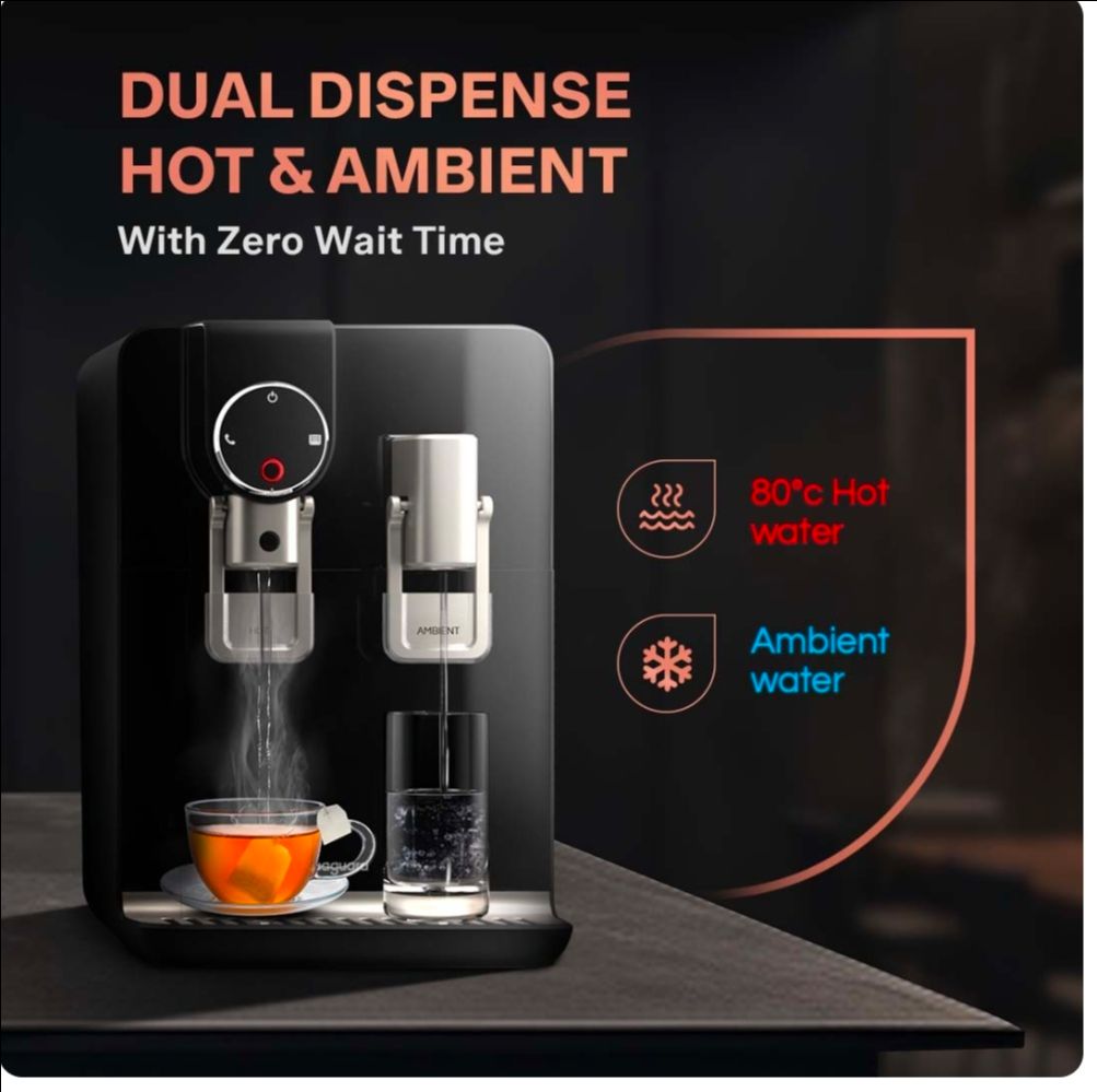 Aquaguard Aspire Blaze 2X RO+UV Stainless Steel Water Purifier | 2 Year Filter Life | With Mega Sediment Filter view 2