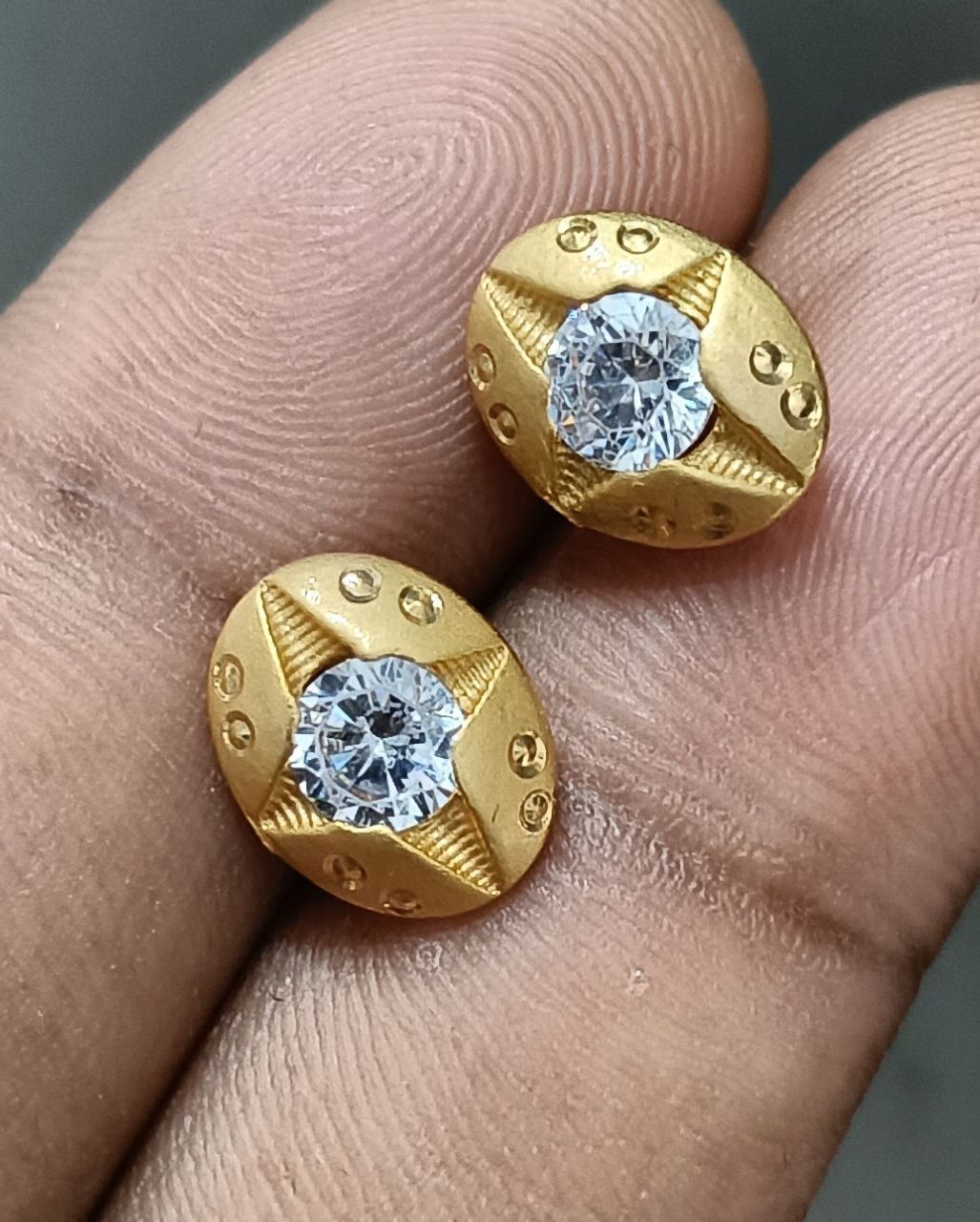 Panchaloha Ear Studs view 2