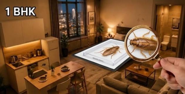 Apartment Pest Control - 4 BHK (Includes Utensil Removal)