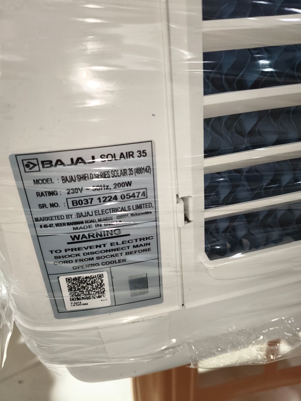 Bajaj Water Cooler Solair Series 35 Liter 480142 view 5