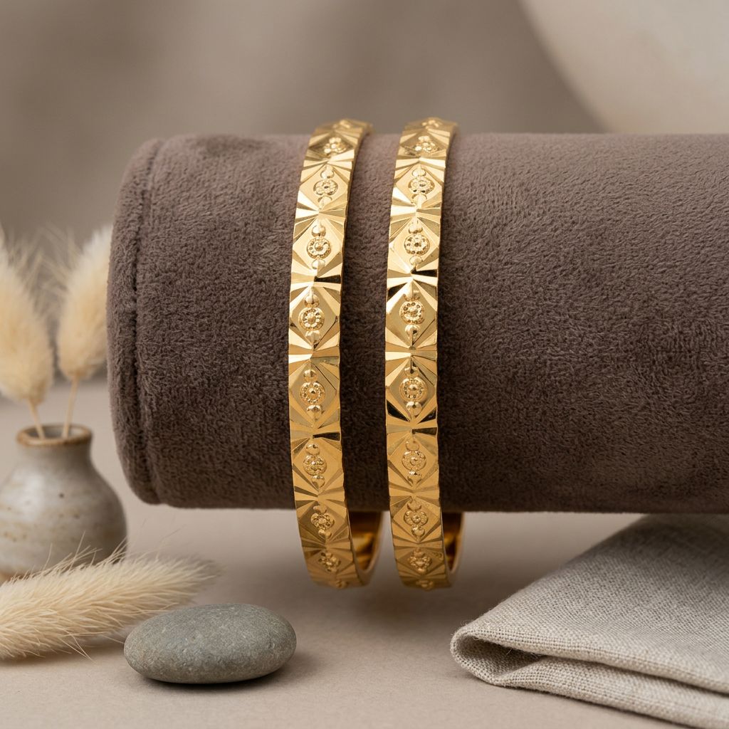 Sv One Gram Gold Bangles