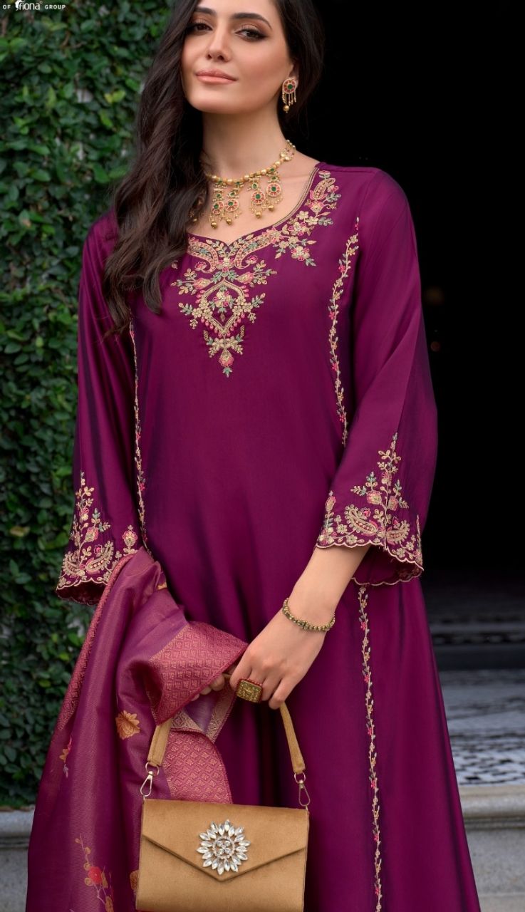 Embroidered Malkana Premium Readymade Suit Collection For Graceful Festive And Occasion Wear - 26911 / HC002044 view 2