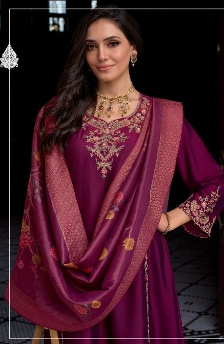 Embroidered Malkana Premium Readymade Suit Collection For Graceful Festive And Occasion Wear - 26911 / HC002044 view 4