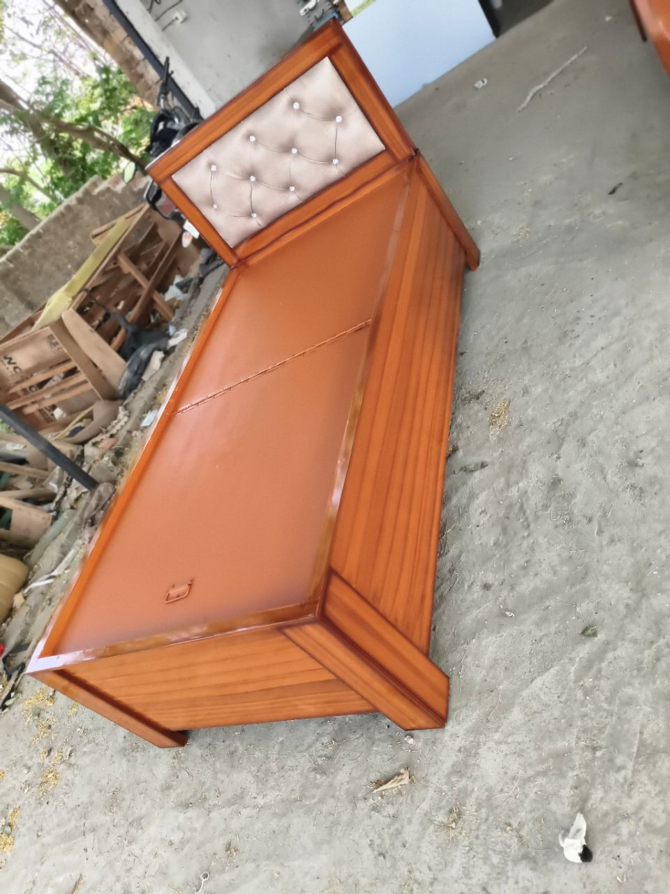 Stylish Deewan Wooden Bed 36x72 view 5