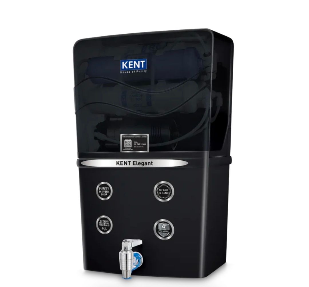 KENT Elegant RO UV UF TDS controlr view 2