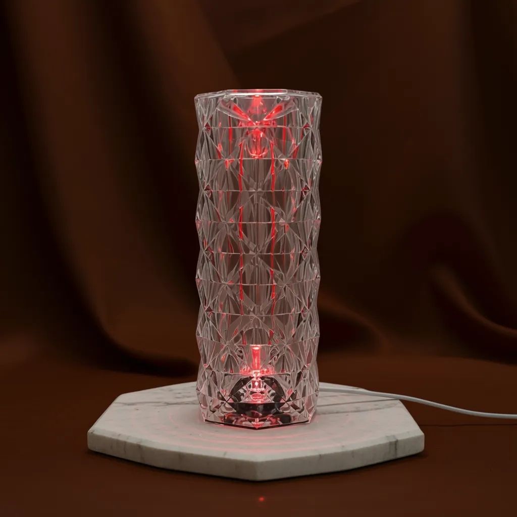 Crystal LED LAMP view 2
