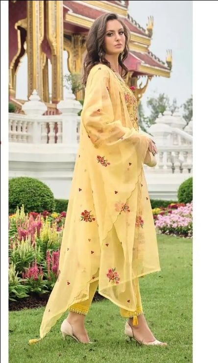 Kainat Stylish Readymade Suit Collection Embroidered Suit - 31094 view 4