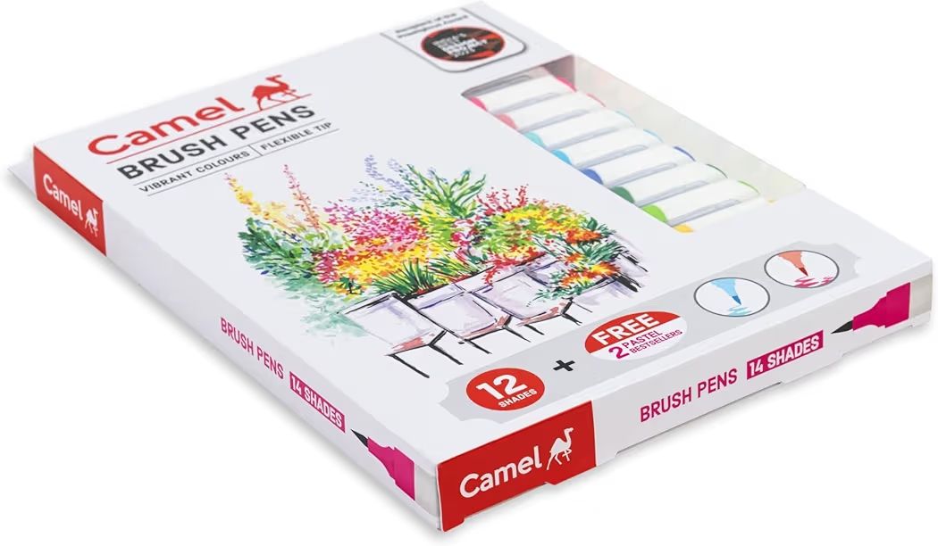 Camel Brush Pens | 8901425113110 view 4