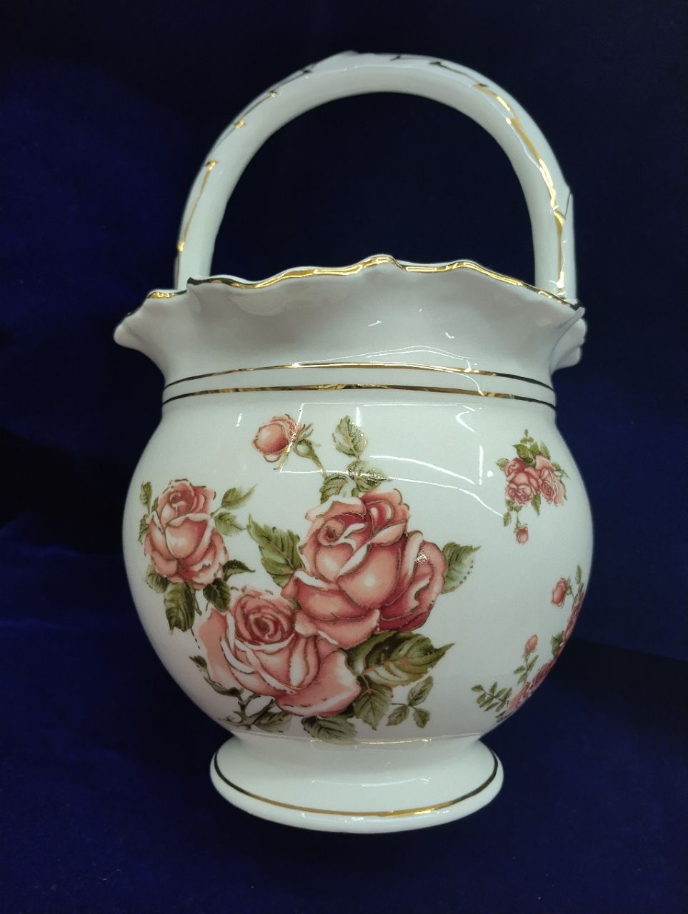 Pitcher Vase With Handle