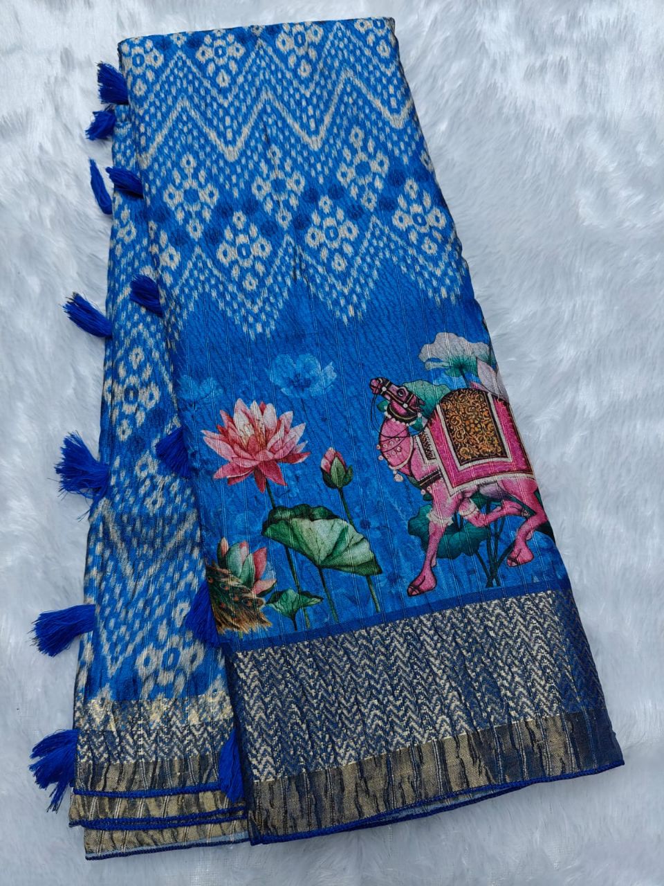 Tusser Silk Sarees