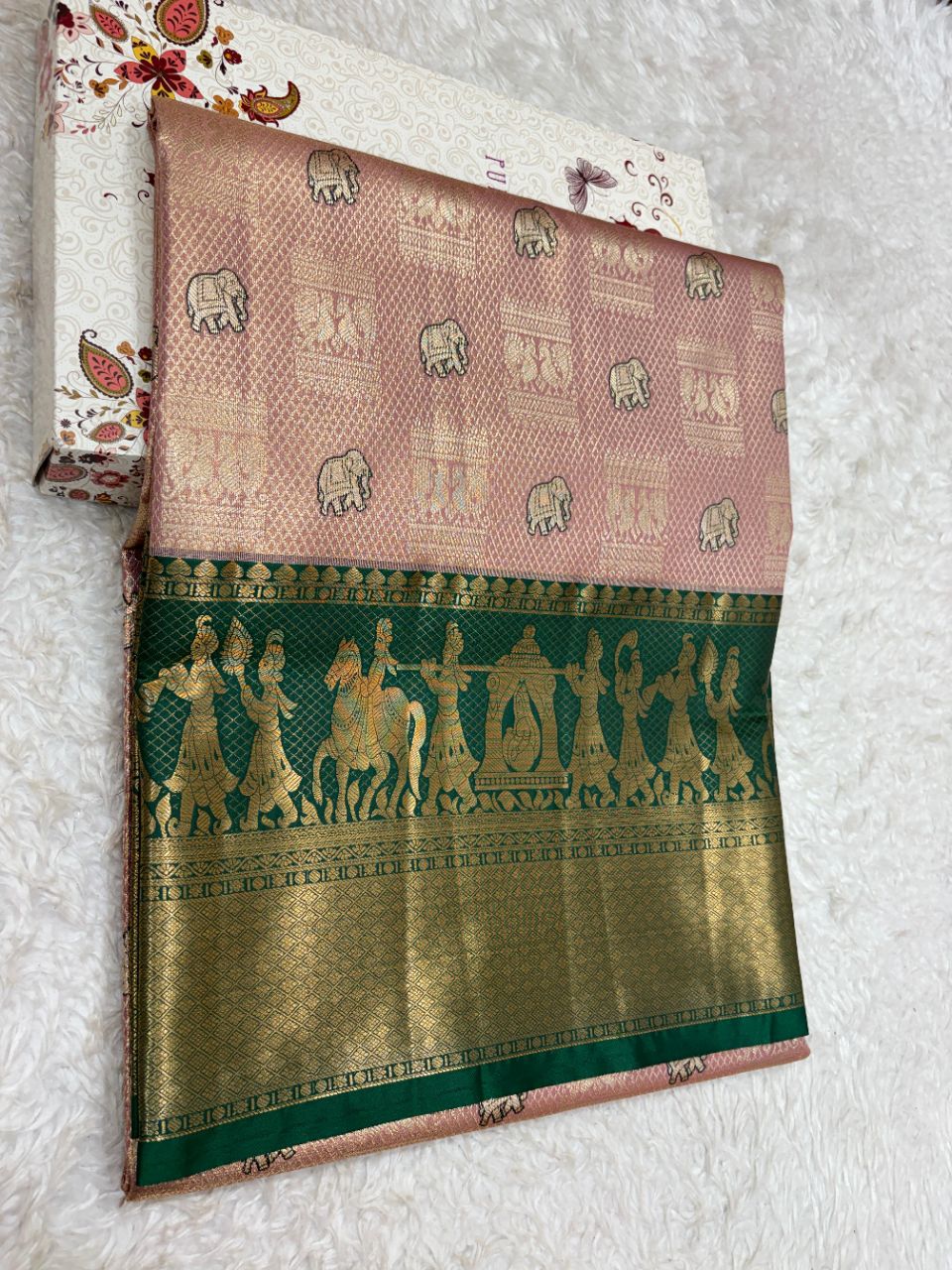 Semi Kanchi Silk Sarry