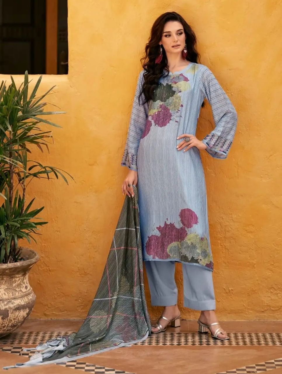 ANAHIRA SILK SALWAR SUIT - 11242 / HC001956 view 4