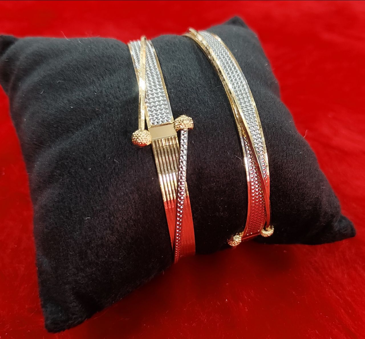 Gold Plated Ladies Bangles view 3