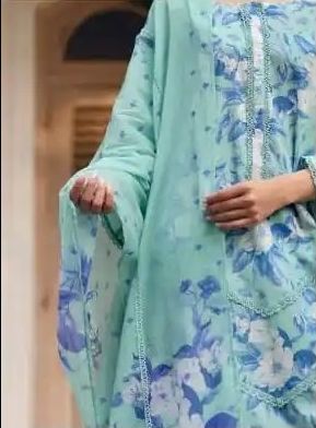 SITAAREE PURE COTTON LAWN WITH REFINED DIGITAL PRINTS UNSTITCHED SALWAR SUITS 2350 / HC002471 view 6