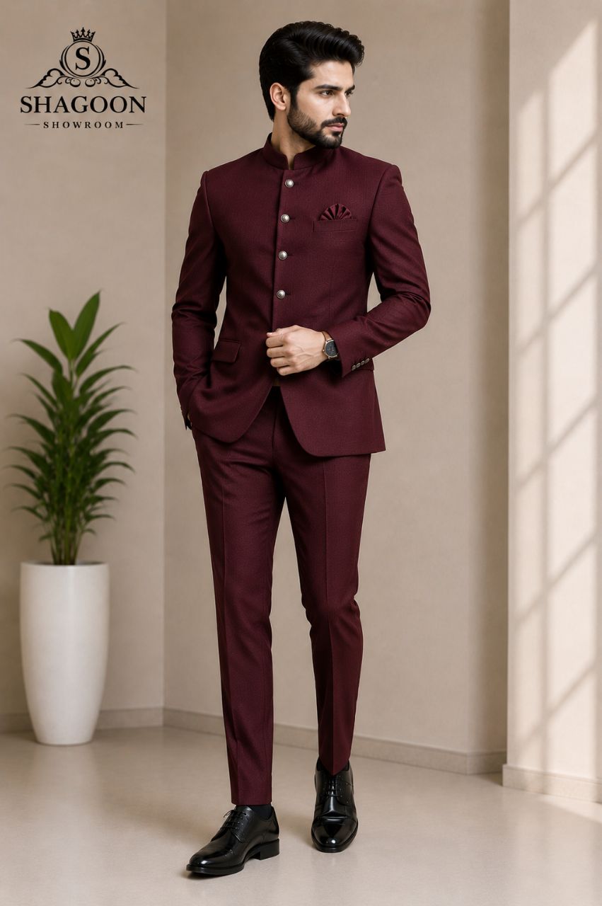 Shagoon Showroom-Double Breasted Suit