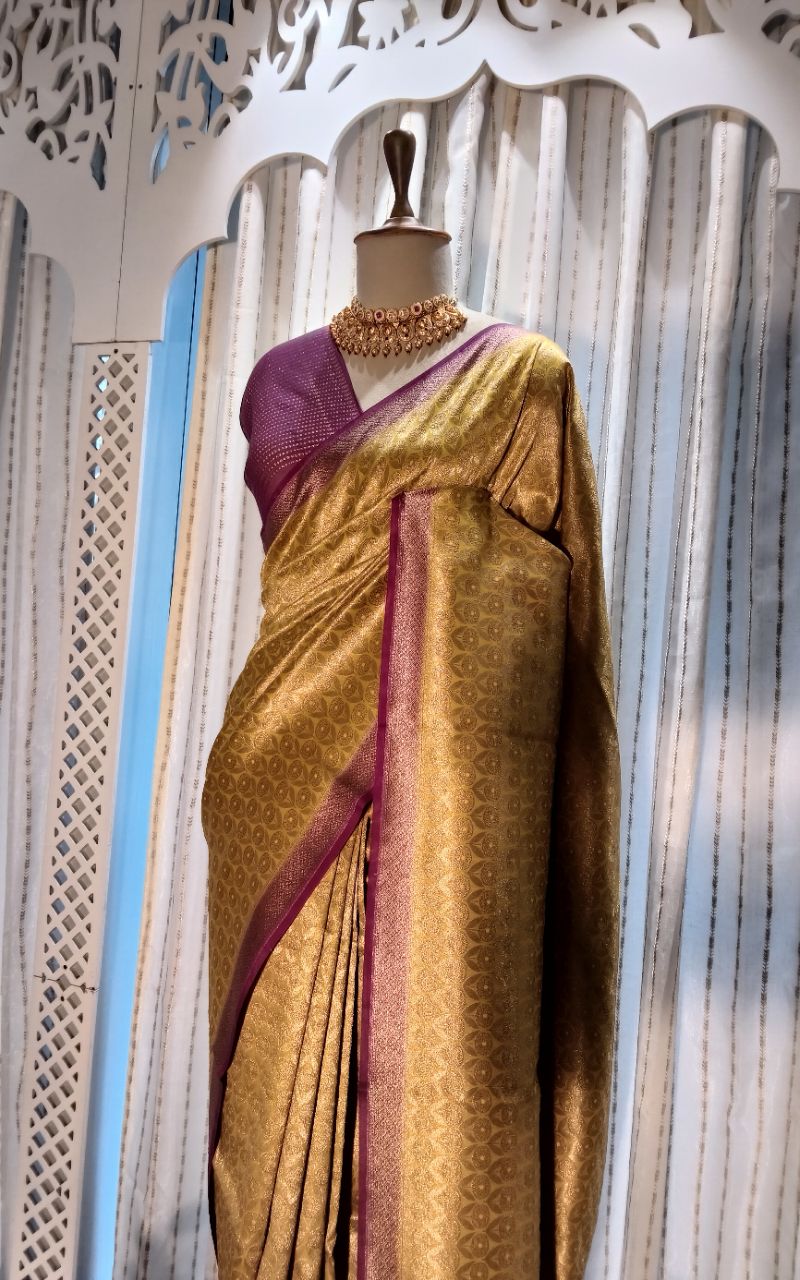 Banarasi Pure chanderi silk full weaving, view 5