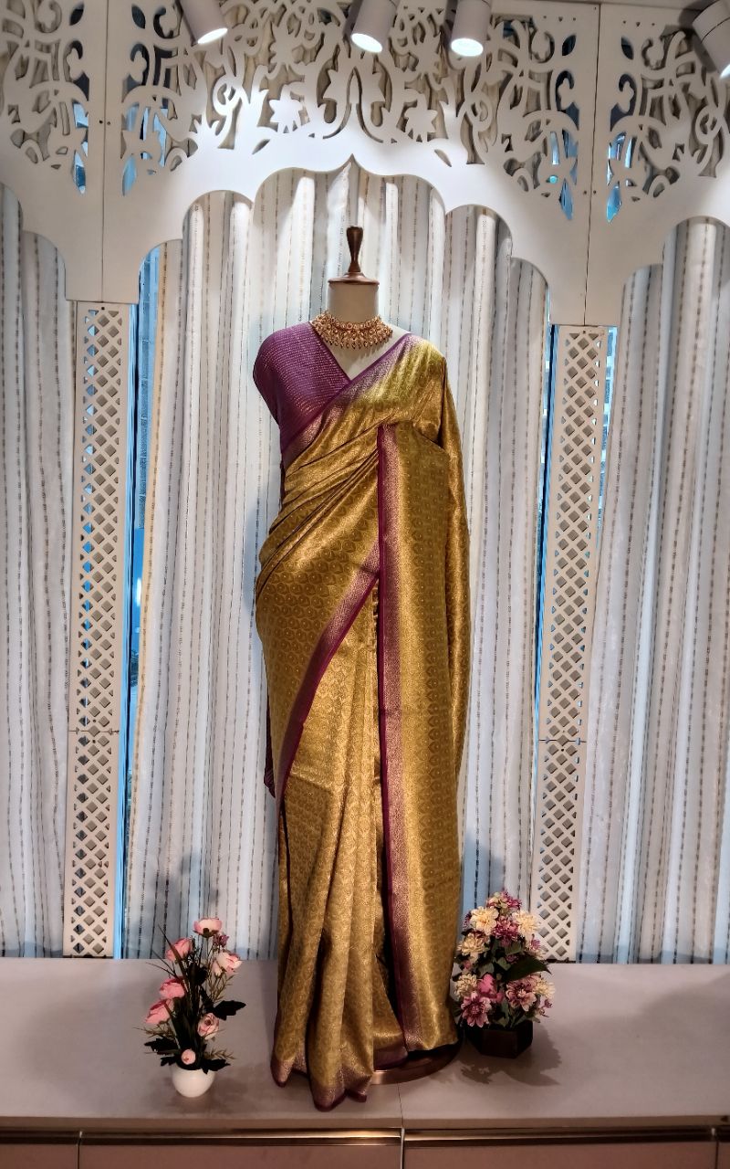 Banarasi Pure chanderi silk full weaving, view 4
