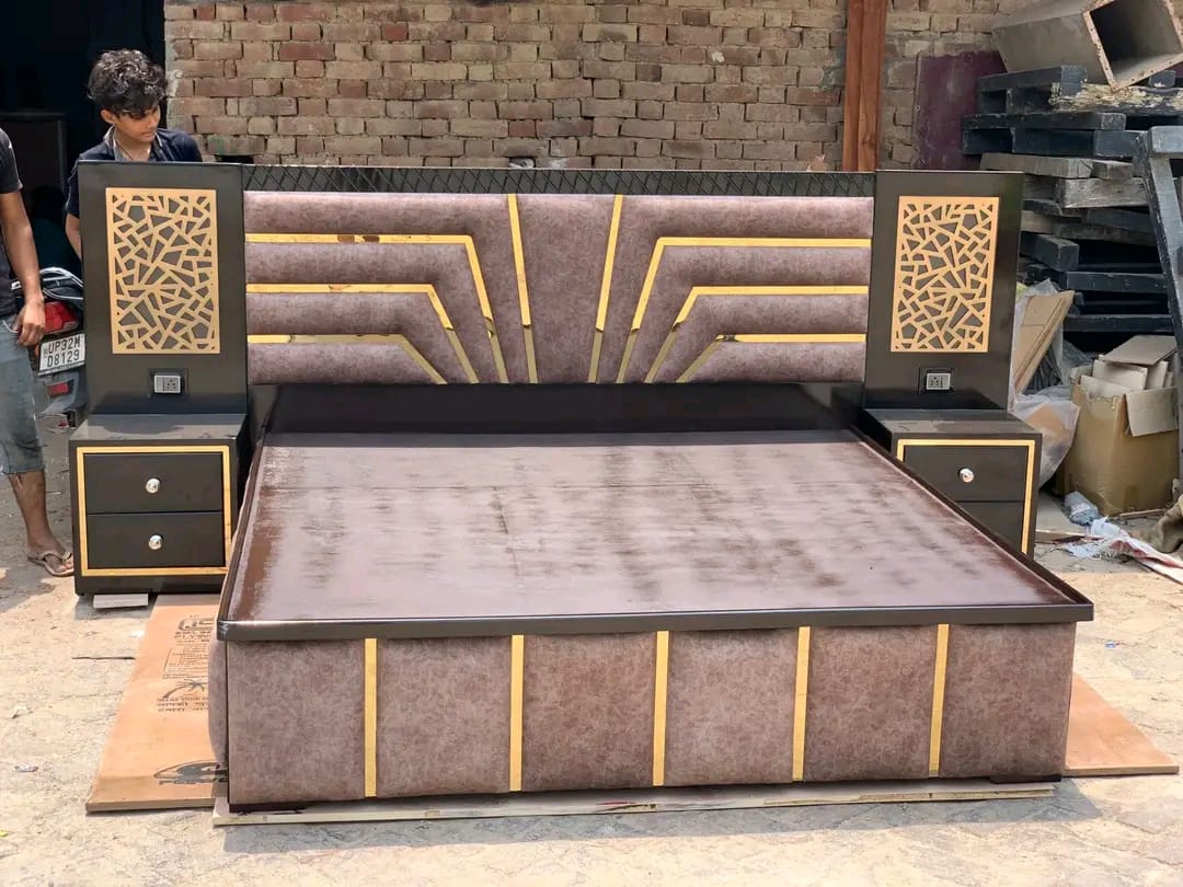 Designer King Size Bed view 3