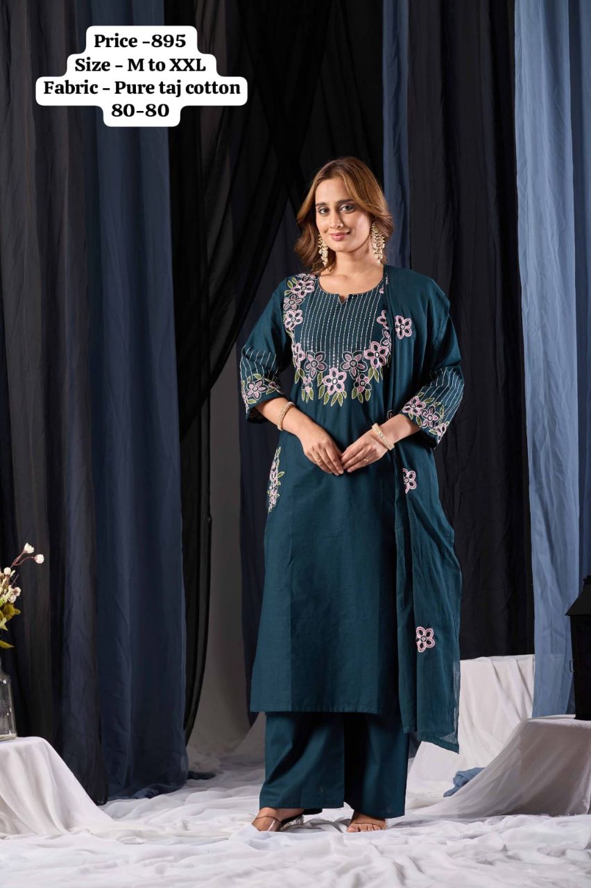 Taj Cotton Kurta Set